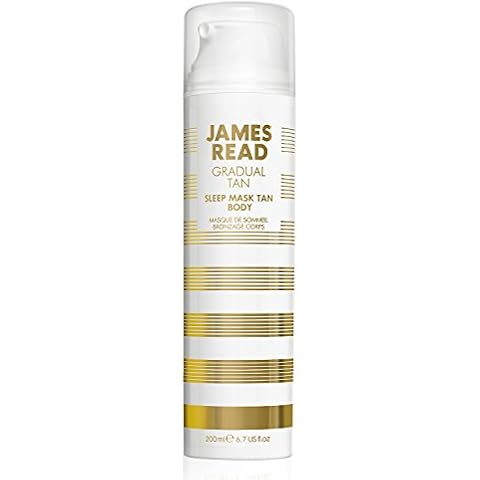 JAMES READ Sleep Mask, Overnight Gradual Tan Gel for the Body, Light to Medium Tone, 200 ml Cover