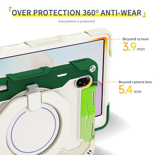 Funda Huawei MatePad 11.5 2025 anticaídas con soporte de asa para evitar accidentes 6