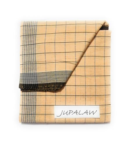 Image of 100% Pure Cotton Checked Fancy 2mts lungi,