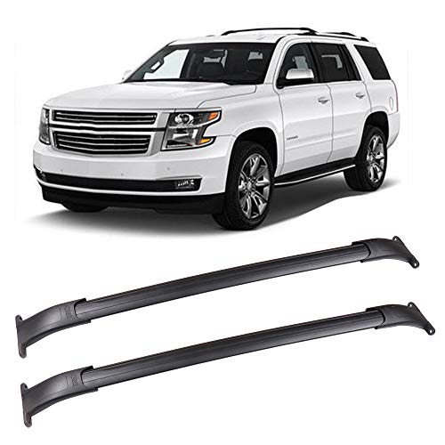 LUJUNTEC Aluminum Roof Mounted Roof Rack Cross Bar Set