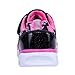 AkkPeiex Kids Led Shoes Toddler Girls Fashion Light Up Sneaker(Multi/Black,9)