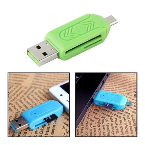 Leitor De Cartão De Memória Adaptador OTG USB Notebook Computador Micro USB Tablet Celular Arquivos