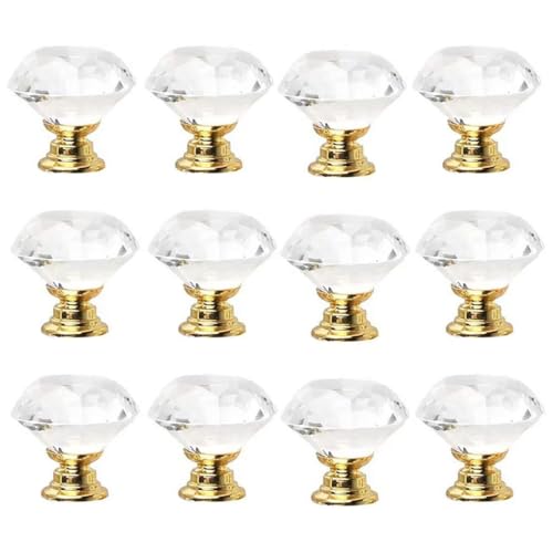 Poignées décoratives en cristal pour harmoniser votre commode et garde-robe - 2