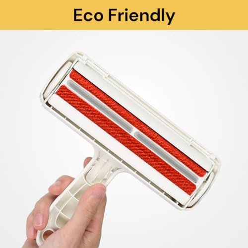 Image of Pet Hair Remover Roller Dog & Cat Fur Remover with Self-Cleaning Base - Reusable Upgraded Animal Fur Removal Tool Cat Dog Hair Remover for Furniture, Couch, Carpet, Clothing and Bedding