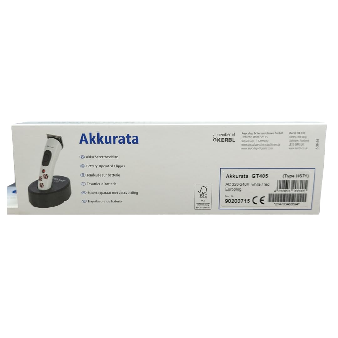 AESCULAP Hundeschermaschine Akkurata (kabellos)