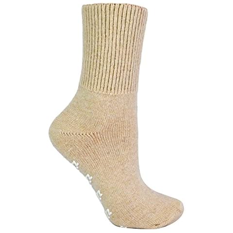 Damen Kaschmir Wolle Socken mit ABS Noppen Zzz's Cover