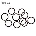 uxcell Fluorine Rubber O-Rings 20mm OD 15mm ID 2.5mm Width, Metric FKM Sealing Gasket, Pack of 10