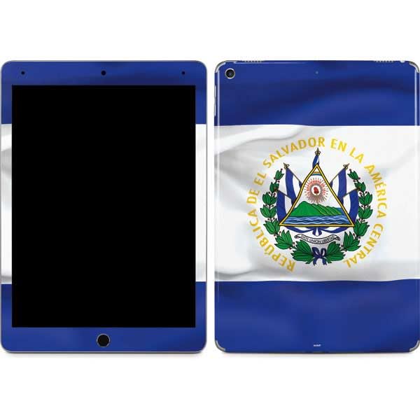 Skinit Decal Tablet Skin Compatible with iPad Air 13in M2 (2024) - Officially Licensed El Salvador Flag Design