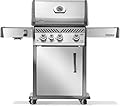 Rogue® PRO 425 3-Burner Natural Gas Grill in Stainless Steel with Infrared Side Burner