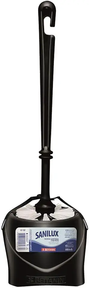 Sanilux - Escova Sanitária com Pote, Cor Sortido, Bettanin