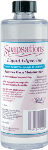 Yaley Soapsations Liquid Glycerine Bottle, 8-Ounce