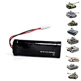 Extrem hohe Kapazität von 7.2V und 5000mAh NI-MH Akku im H-Form