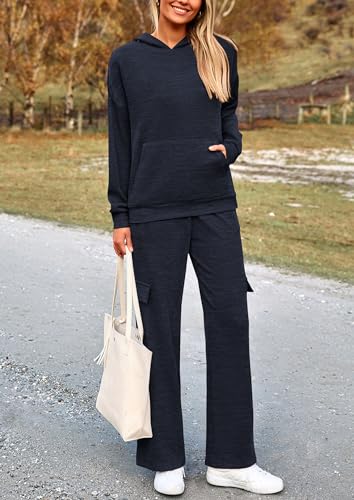 PRETTYGARDEN 2 Piece Sets For Women Fall 2025 Sweatsuits Outfits Lounge Matching Hoodie Set Travel Track Suits Winter Clothes4