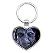 The Exorcist Regan Character Keychain Heart Love Metal Key Chain Ring