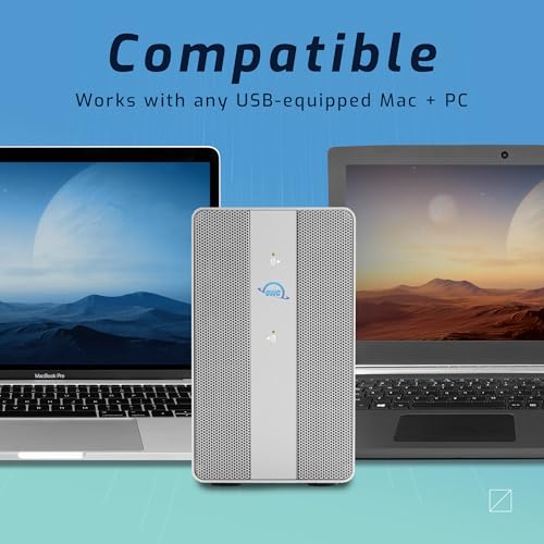 OWC 8TB SSD Mercury Elite Pro Dual USB-C/Thunderbolt 3 External Raid Storage Enclosure with 3Port HUB for Mac and PC - Image 3