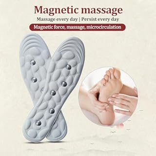 pclapora Solette Per Dimagrire, Solette Gel Magnetiche Uomo E Donna, Plantare Ortopedico, Plantari Ortopedici, Sollievo Per Piedi Doloranti Con Inserti Magnetici Per Digitopressione Sani