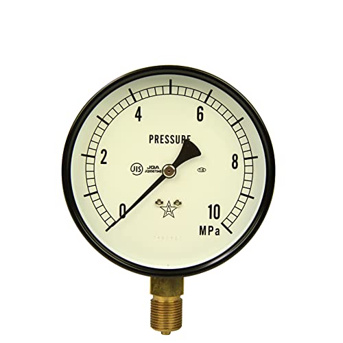 右下精器 汎用圧力計A100・G3/8 S-41・10.0MPA