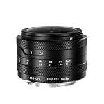 6.5mm F2.0 APS-C Fisheye Objektiv für Sony E, Manueller Fokus 192° Ultraweitwinkel Objektiv Kompatibel mit Sony E Mount Spiegellosen Kameras A5000 A5100 A6000 A6100 A6300 A6400 A6500