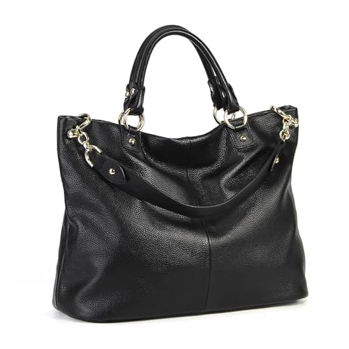 Sac à main en cuir véritable GUMMMY grande capacité pour femme