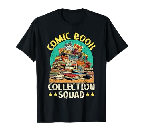Comic Collector Comic Reader Reading Comic Books T-Shirt
