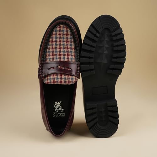 Image of Theater Dr. Storm Loafers for Women | Stylish Chunky Penny Formal Loafers | Lightweight Comfortable Footwear with Cushioned Insole