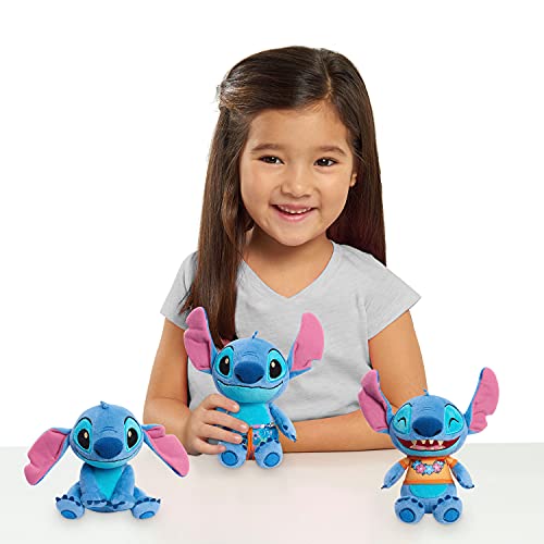 Disney’s Lilo & Stitch 7.5 Inch Stitch Plushie Stuffed Animal, Tropical Theme, Alien by Just Play - Image 2