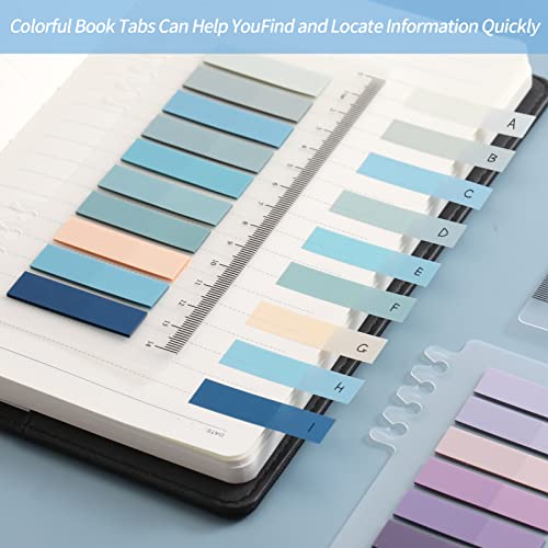 2000Pcs Sticky Tabs For Annotating Books, Clear Sticky Notes, Book Tabs For Binders, Page Markers For Notebooks, Multi-Colored Writable And Repositionable Book Flags Tabs Strip Index Tabs #TOP6