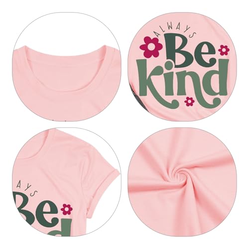Image of Always Be Kind Shirt Kindness Shirt Be Kind Women T-Shirt Inspirational Quotes Tees Inspirational Tops