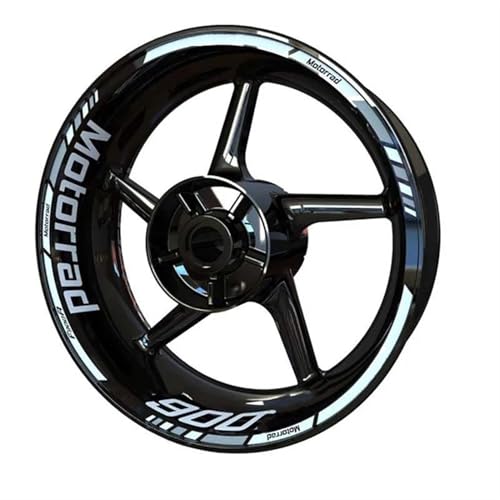 Autocollant roue moto imperméable pour BMW F900R idéal pour sorties de nuit