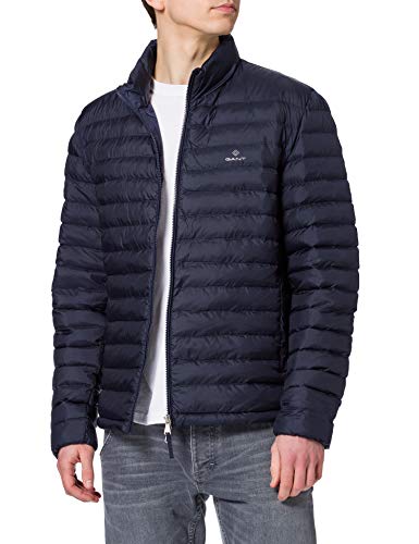 GANT Herren D1. Light Padded Jacket, Evening Blue, XXL