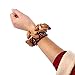 MILISTEN 1 Pc African Nut shell Hand Bell Bracelet Handbell African Nut Shell Belt Handbell Hand Chain for Girls Female Women Lady