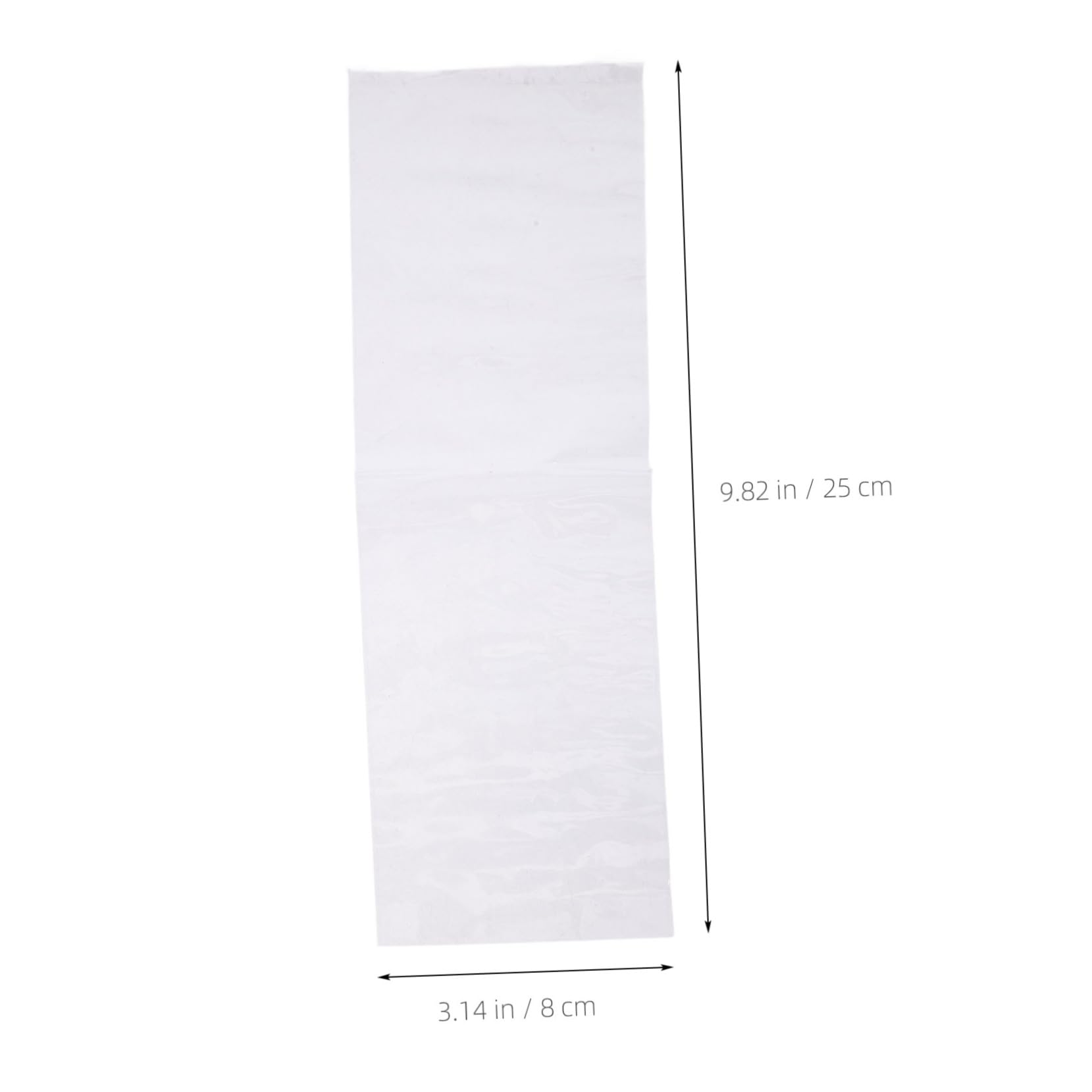 NAMOARLY Heat Shrink Film Sheets 100pcs Packaging Bag Sturdy PVC Easy to Use and Food Packaging