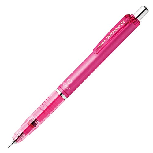 Image of Zebra Technologies Zebra DelGuard 0.5mm Lead Mechanical Pencil, Pink Body (P-MA85-P).