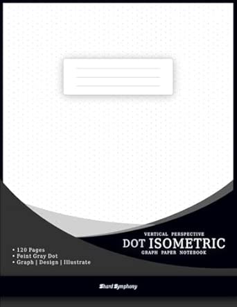 Dot Isometric Vertical Perspective Graph Paper Notebook (Feint Gray Dot ...