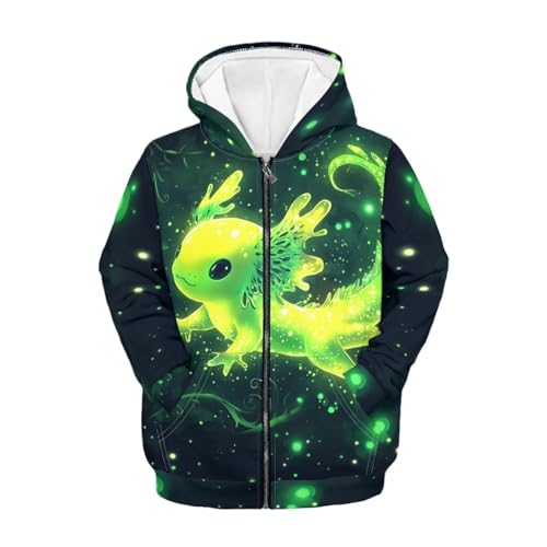 Ystardream Kids Boys Zip Up Hoodie Casual Hooded Sweatshirts with Pockets