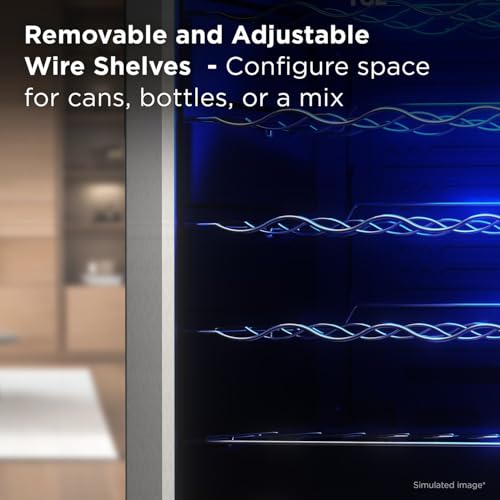 Image of TCL 24-Bottle Wine Cooler Mini Fridge with Glass Doors