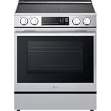 LG LSIL6334XE 6.3 Cu. Ft. Stainless Slide-In Smart Induction and Convection Range
