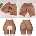 GZYLCH Silicone Panty Big Butt Lifter Hip Enhancer Crossdressing Underwear for Cosplay Crossdressing Drag Queen,Light Skin,L