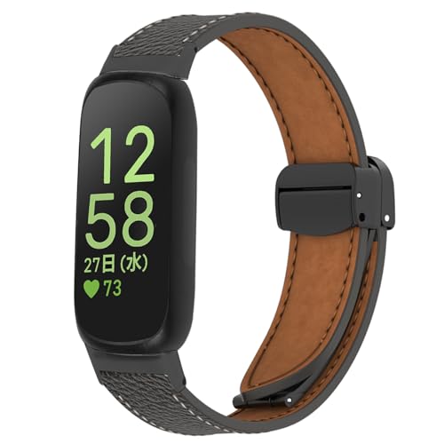 For Fitbit Inspire 3 �����o���h ���C�N���X�v �{�v�� ���X�g�o���h ������꒷������ �X�|�[�c �x���g �ȒP���t�� (��)