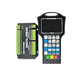 motor 3 4 Axis 500Khz DM500 Placa de controlador de sistema de movimiento fuera de línea de mano con código colgante CAD CAM G y unidad flash USB (Size : 3 Axis)