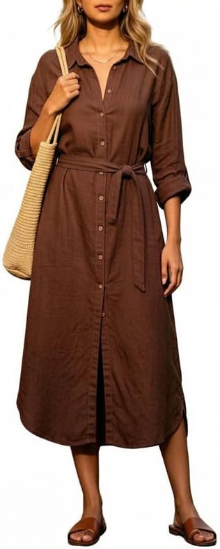 Women's flowy midi sundress