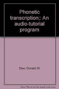 Hardcover Phonetic Transcription: An Audio-Tutorial Program Book