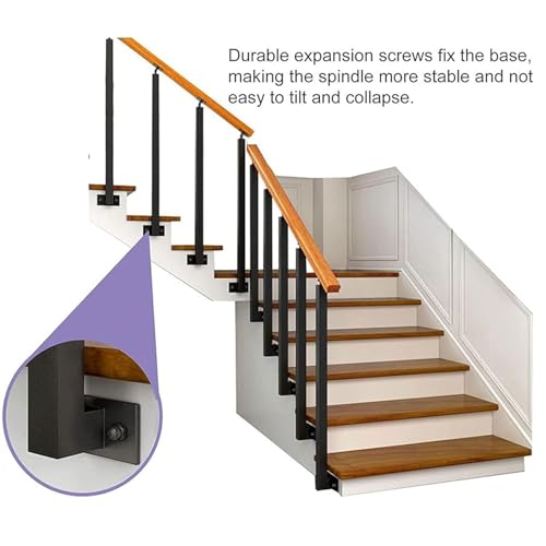 Poteaux de balustre pour rampe d'escalier inclinable à 270° : la solution pour angles difficiles - 5