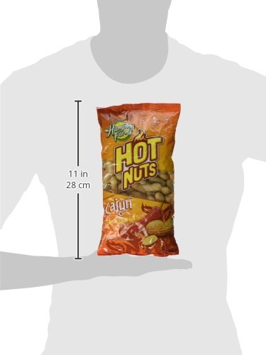 Hampton Farms Cajun Hot Nuts, Spicy Roasted In The Shell - 10 Oz #TOP2