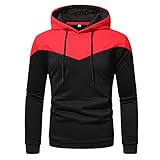 Hoodies for Men Bleached Hoodie Hooded Sweatshirts Snowboarding Jackets for Men Brown Sweatshirts Hoodies for Men Graphic Design Funny Baby Pink Hoodie Hood Sweatshirt Doors Red M