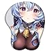 Produktbild GUANBBD-Anime Ganyu 3D Mauspad mit Handgelenkauflage Gaming Mauspads Rutschfestes Mauspad 3D Mauspads 3D Ergonomisches Mauspad-Mousepad 10353