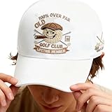 Gorra de béisbol: gorra de golf ajustable, gorro con temática de club, gorro de deportes de invierno, sombrero de viaje al aire libre, protector de ala suave, ajuste cómodo | perfecto para adultos
