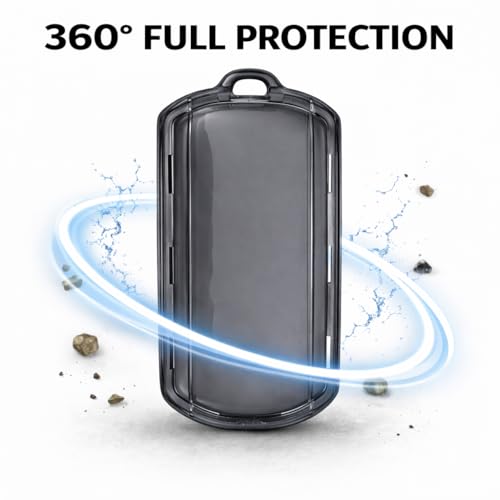 Image of JVCV Soft TPU Transparent Key Cover Compatible with Tata Sierra, Safari Petrol, Harrier Petrol, Curvv & Curvv EV Push Button Start Smart Key | Glossy Anti-Scratch Car Key Shell Protector (2 Pack).