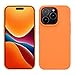 Produktbild kwmobile Hülle für das iPhone 14 Pro Hülle - Weiche & Schlanke TPU Silikon Handyhülle - Stoßabsorbierendes, Flexibles Case Geeignet für Kabelloses Laden - Fruity Orange