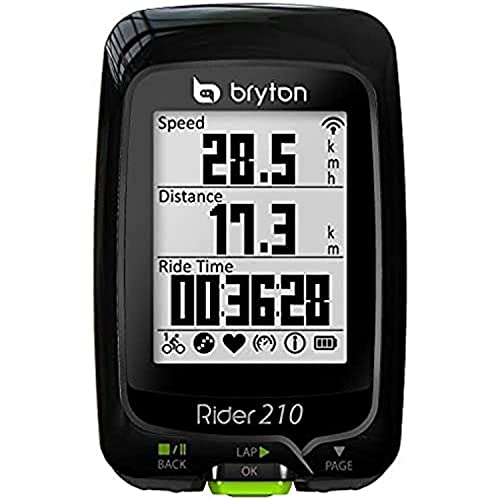 Bryton Rider 210E GPS, Nero